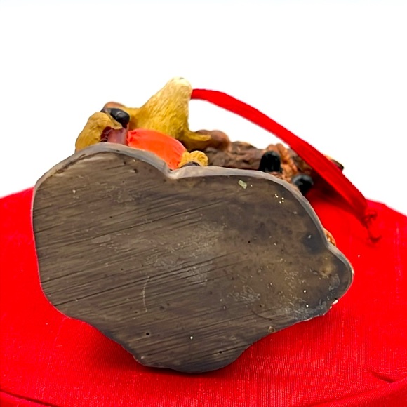 Funny Buck Deer hanging Hunter Christmas ornament comical - Picture 6 of 8